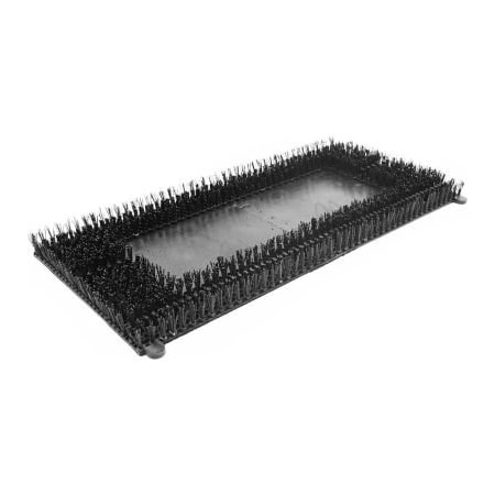 The Malish Corporation Malish 14" x 28" Sonic Scrub Mal-Grit Stripping Brush, Black 703228